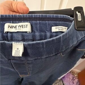Nine West Dark Blue Skinny Jeans